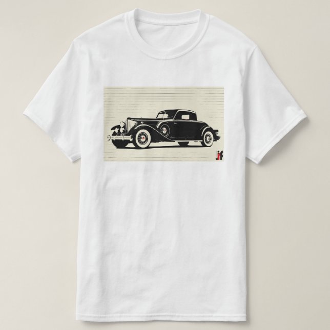 vintage classic car t shirt (Design framsida)