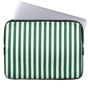 Vintage Classic Flaska Grönt & White Rand Laptop Fodral