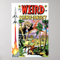 Vintage Classic Konstig Science Fantasy nr 25 RETR