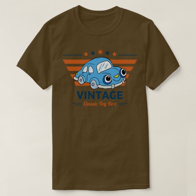 Vintage Classic Leksak box T Shirt (Design framsida)