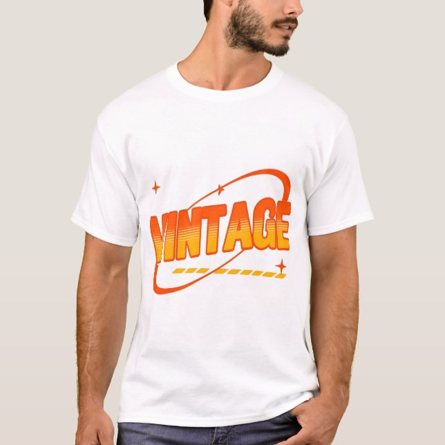 Vintage Classic T-shirt (Framsida)