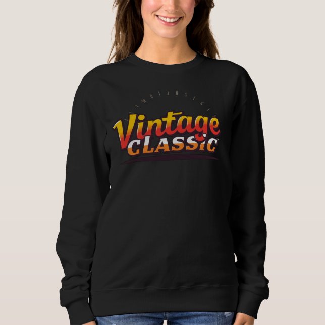Vintage Classic T Shirt (Framsida)
