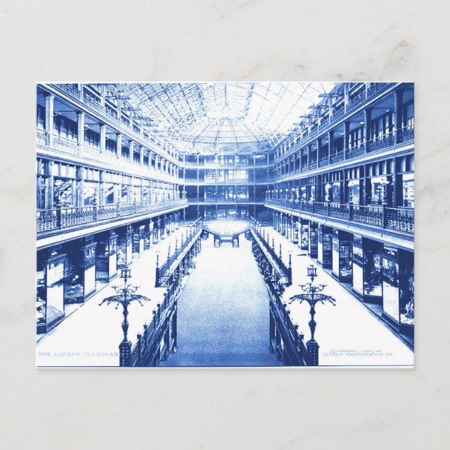 Vintage Cleveland Vykort (Framsida)