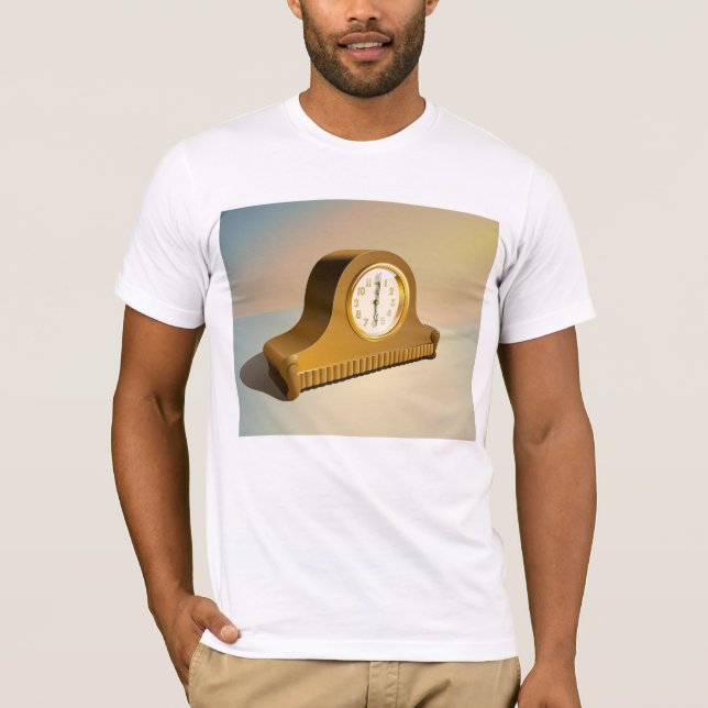 Vintage Clock Manar T-Shirt (Framsida)