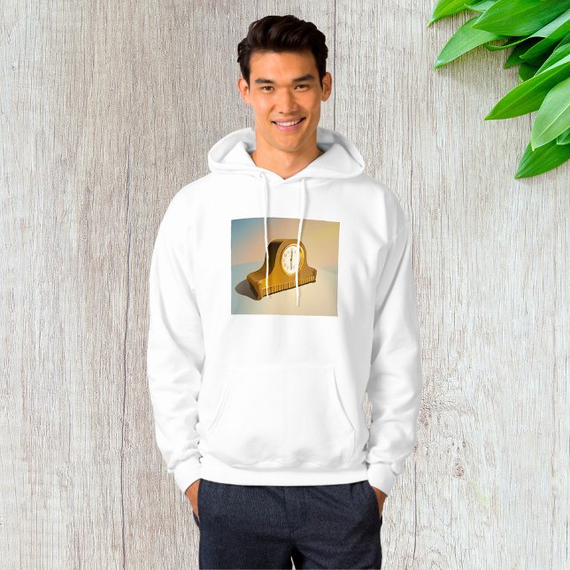 Vintage Clock Mens Hoodie (Skapare uppladdad)