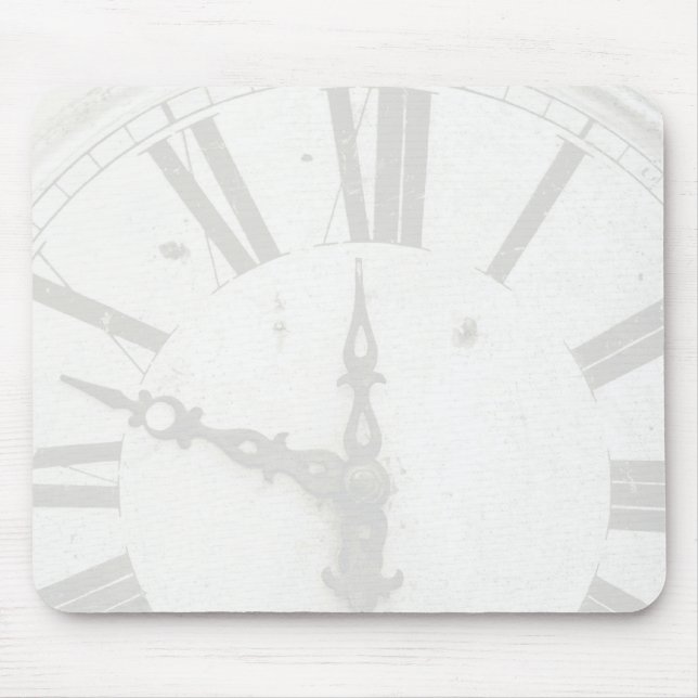 Vintage Clock Mousepad Musmatta (Framsidan)