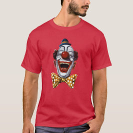 Vintage Clown Ansikte T Shirt