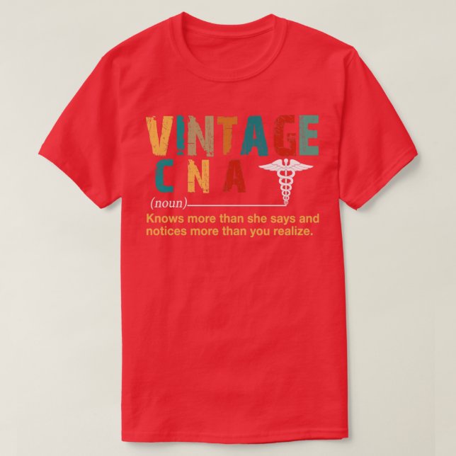 Vintage CNA T Shirt (Design framsida)