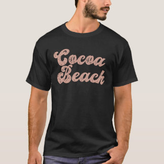 Vintage Cocoa Beach Florida Home State Souvenir Re T Shirt