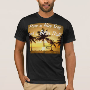 Vintage Coconut Träd Mombasa Raha Tee Shirt