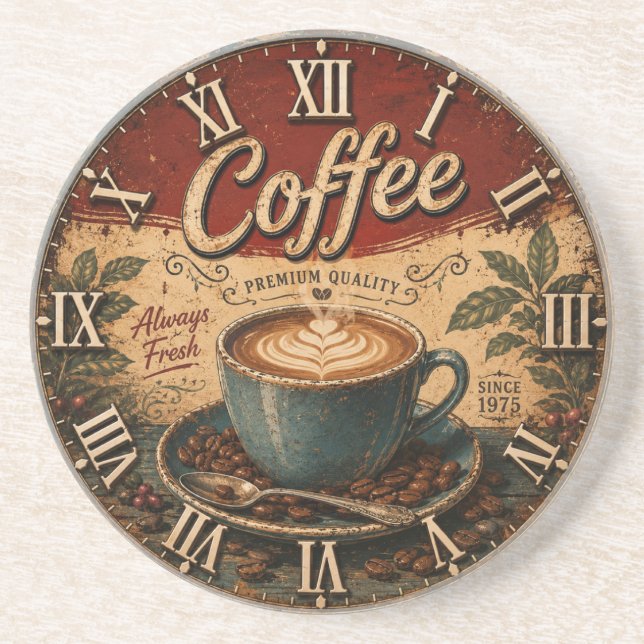 Vintage Coffee  Underlägg (Framsidan)