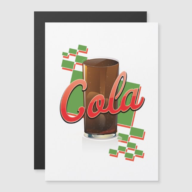 Vintage Cola-reklam (Fram/baksida)