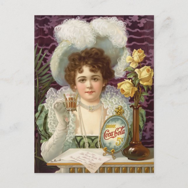 Vintage Cola vykort (Framsida)