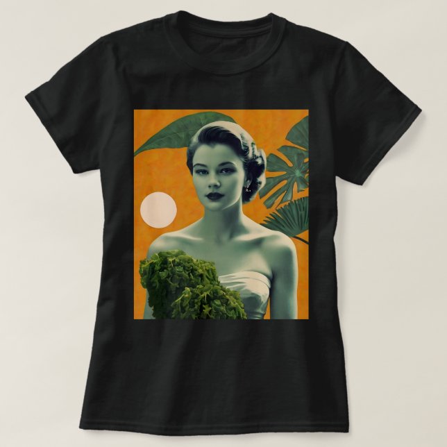 Vintage Collage T-Shirt (Design framsida)