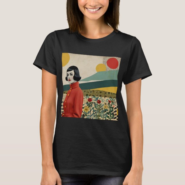 Vintage Collage T-Shirt (Framsida)