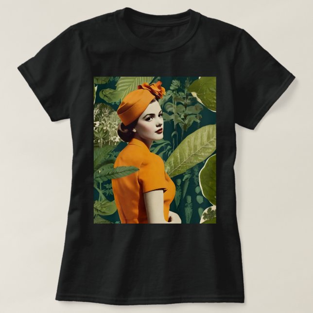 Vintage Collage T-Shirt (Design framsida)
