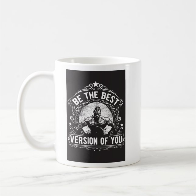 "Vintage College - Classic Retro Design" Kaffemugg (Vänster)