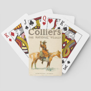 "Vintage Colliers Magazine Cover" Casinokort