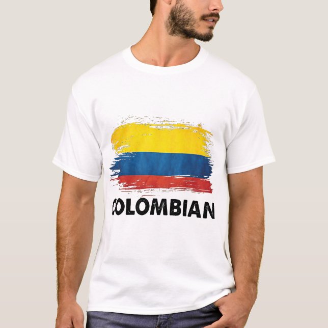 Vintage Colombia Colombia T Shirt (Framsida)