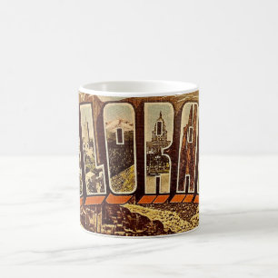 Vintage Colorado Hälsning vykort Mugg