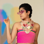 VINTAGE COLORFUL BLOMMIGT DESIGN CHIFFON SCARF SJAL<br><div class="desc">Vi presenterar vår Vintage Colorful Blommigt Design Chiffon Scarf, en perfekt som gör att du kan höja din vår-säsong stil med lite elegans. Den här krävande bandana har ett dynamiskt urval av noggrant utarbetade blommönster som inspirerats av vintage och som lägger till färg och charm till alla sensembler. Sjalten är...</div>