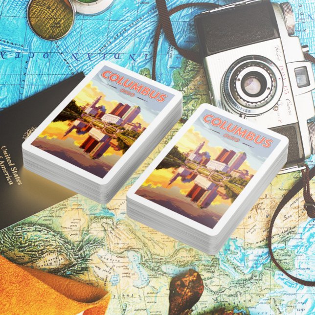 Vintage Columbus Ohio Casinokort (Skapare uppladdad)