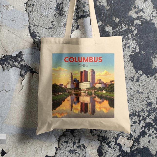 Vintage Columbus Ohio Tygkasse (Skapare uppladdad)