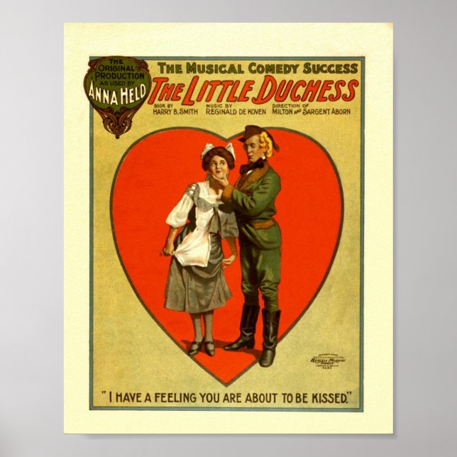 Vintage Comedy Show Advertisation Poster (Framsidan)