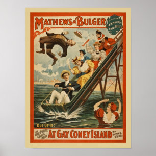 Vintage Comedy Show Advertisation Poster