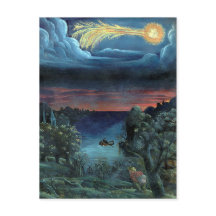 Vintage Comet Bok Illustration Miles