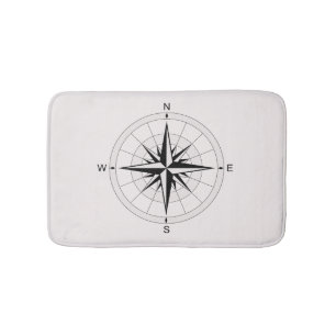 Vintage Compass Ro Badrumsmatta