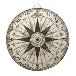 Vintage Compass Ro Darttavla