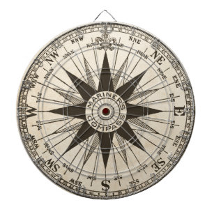 Vintage Compass Ro Darttavla