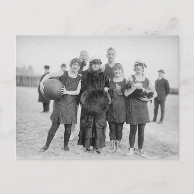 Vintage Coney Island Vykort (Framsida)