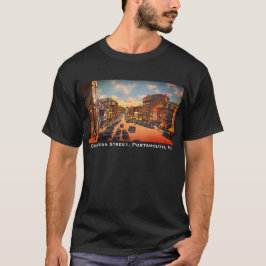 Vintage Congress Street, Portsmouth, NH Photo T Shirt