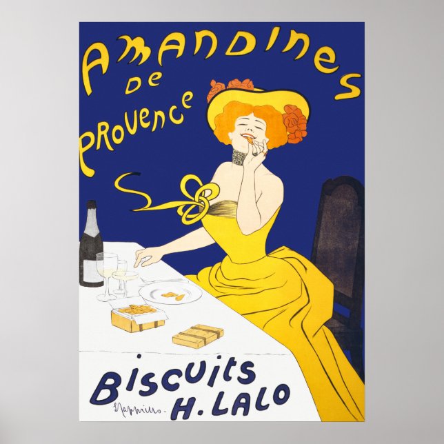 Vintage Cookie-annonsering Poster (Framsidan)