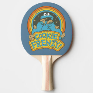 Vintage Cookie Monster   Cookie Frenzy Pingisracket