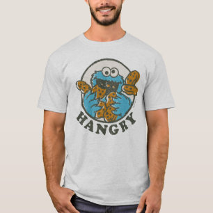 Vintage Cookie Monster   Glädjande T Shirt