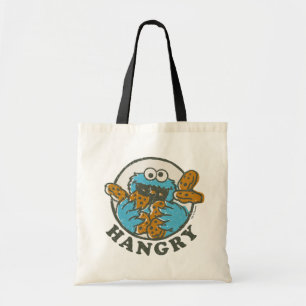 Vintage Cookie Monster   Glädjande Tygkasse