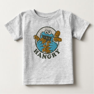 Vintage Cookie Monster Hungrig T Shirt