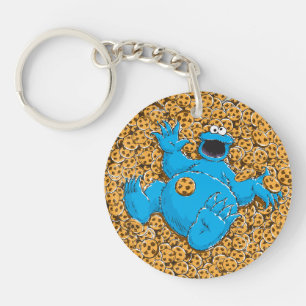 Vintage Cookie Monster och Cookies