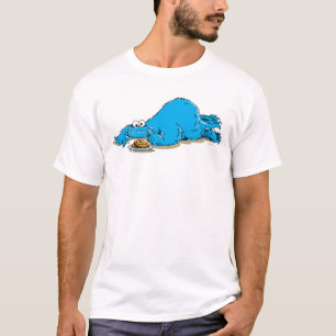 Vintage Cookie Monster-tallrik med kakor Tee