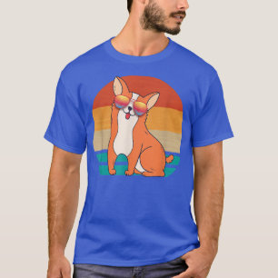 Vintage Coola Corgi Hund älskare Doggie Tass Puppy T Shirt