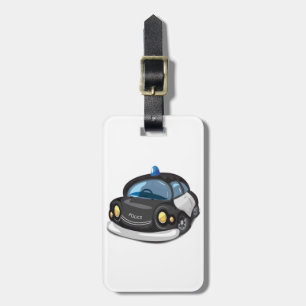 Vintage Cop Car Bagagebricka
