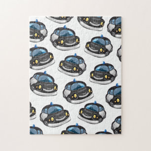 vintage Cop Car Pussel