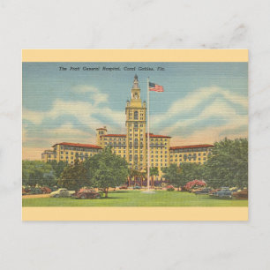Vintage Coral Gables Florida Postcard Vykort