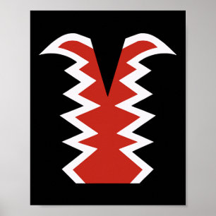 Vintage Costume Flies Monkey Costume Oz Hallowee Poster