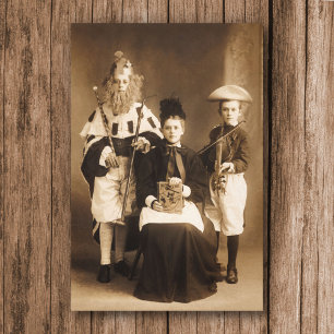 Vintage Costume Party Stretched Kanvastryck