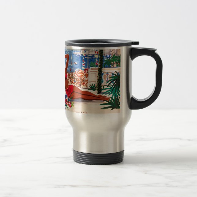 Vintage Cote D'Azur Beach Girl Resemugg (Höger)
