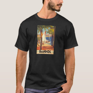 Vintage Cote D'Azur Fransk Travel Tee